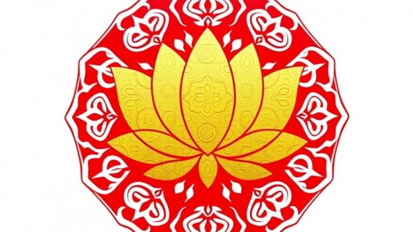 Logo with gold lotus symbol, Employee Resource Groups for the AAPI Community.