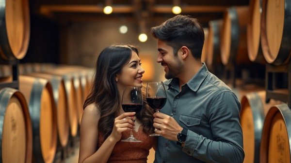 Romantic San Antonio getaway in a cozy wine cellar.