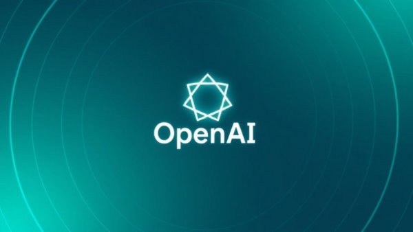 Futuristic OpenAI logo with gradient pattern, ChatGPT GPT-5.5 style.