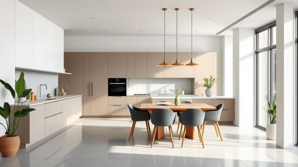 Stylish modern kitchen upgrade with minimalist design and elegant features
