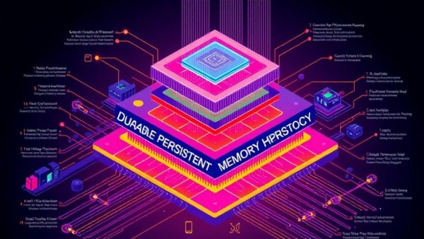 Diagram of persistent memory for AI applications showing platform layers.