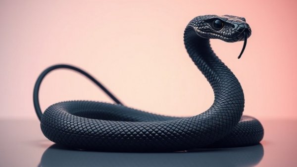 Cyber Defense with AI: Snake with ethernet cables.