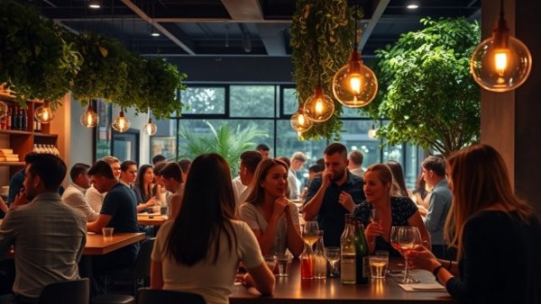 Mariachi and Tasting Night in a lively bar setting with vibrant atmosphere.