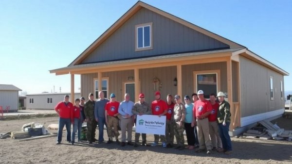 Wyoming Guard Engineers, Habitat for Humanity Partner to Build Homes