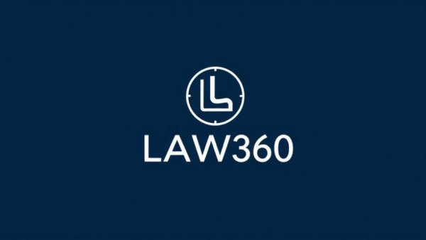 Law360 logo on dark blue background, age discrimination verdict.