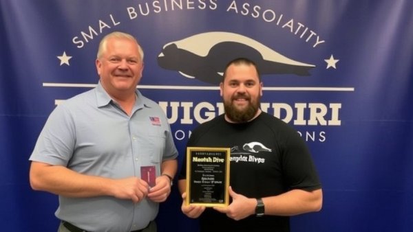 Veteran Owned Mammoth Dive Academy Earns Entrepreneur of Year from Small Business Association