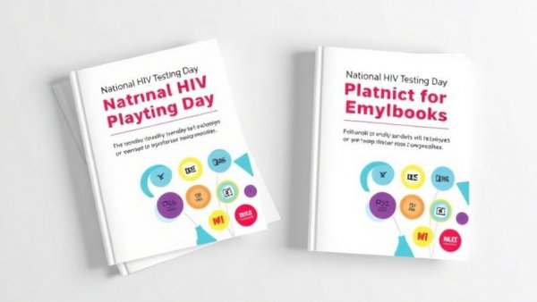 2026 National HIV Testing Day Playbook for Employers booklet design.