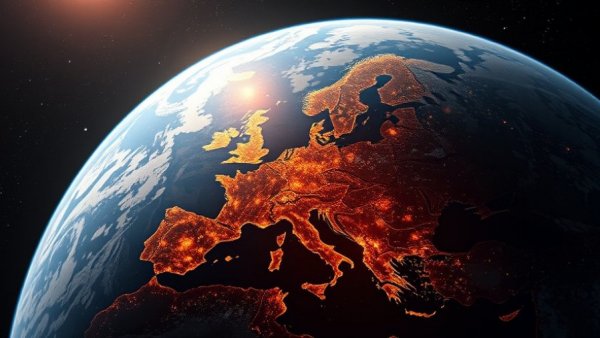 Satellite providing broadband, illustrating rural broadband investments in Europe.