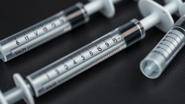 Close-up of COVID vaccine syringes highlighting workplace mandates.