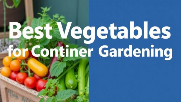 Best Vegetables for Container Gardening
