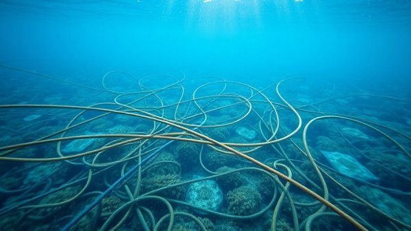 Submarine internet cables underwater, broadband infrastructure funding focus