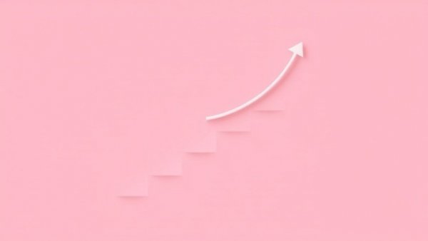 Minimalist staircase graphic symbolizing AI startups growth.