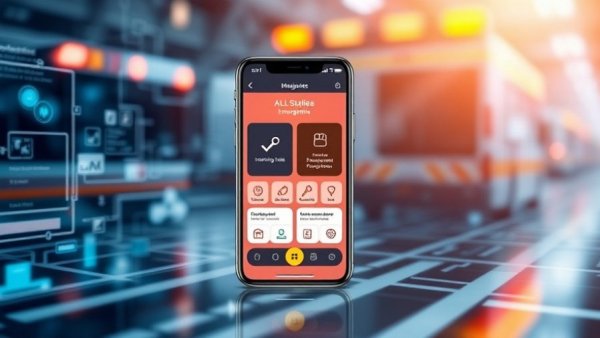 Interactive mobile app for hazmat drivers with navigation tools and guide.