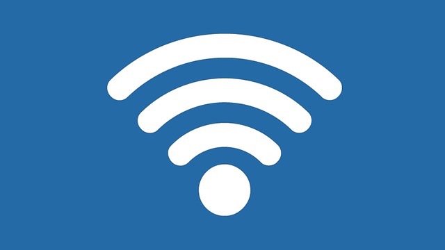 Close-up of a router with ports indicating Internet Slowdown at Night.