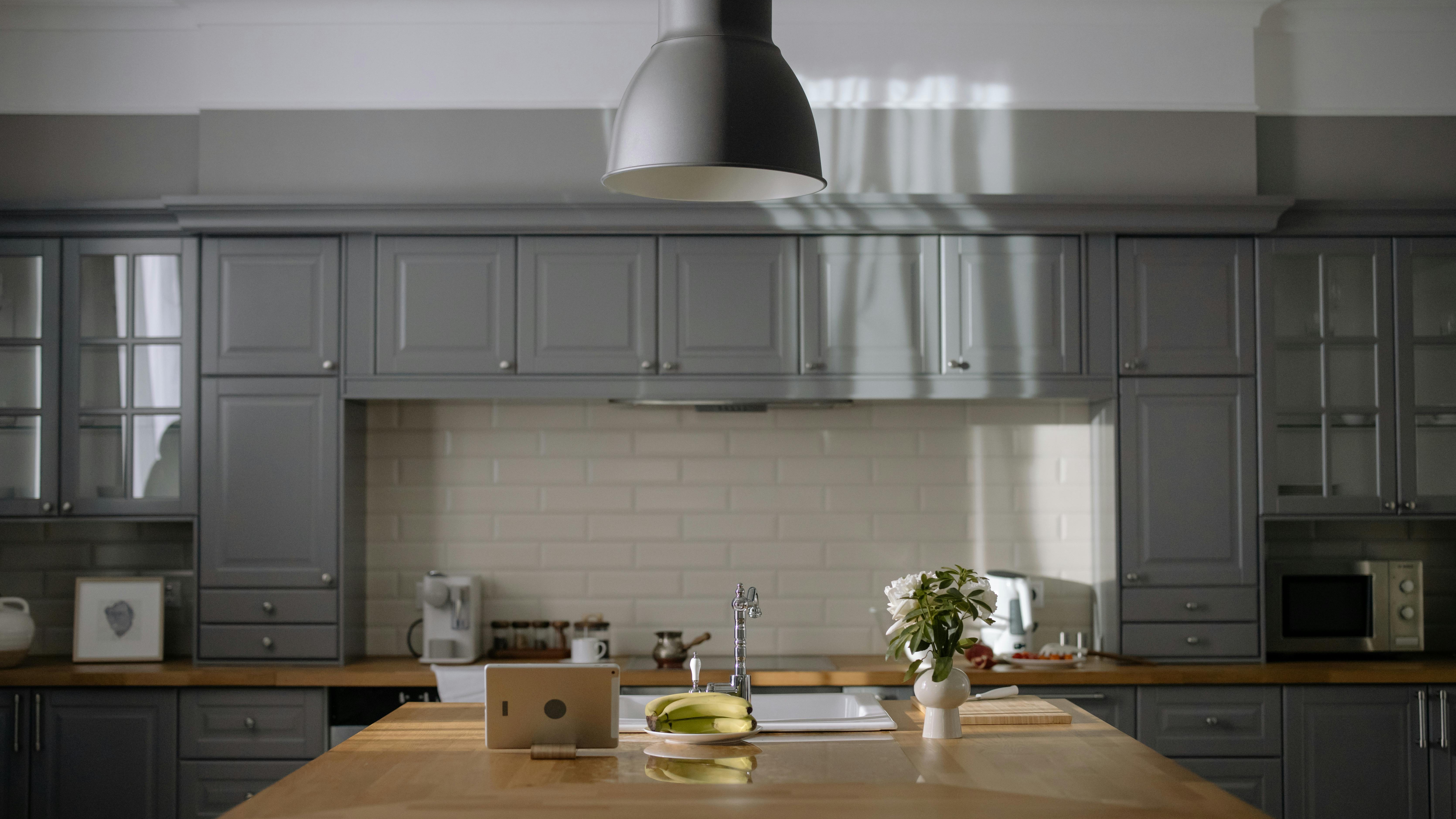 Rustic outdated kitchen styles with wooden decor and natural light.