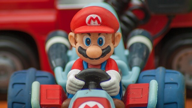 Colorful video game cover art with characters jumping in action, Switch 2.