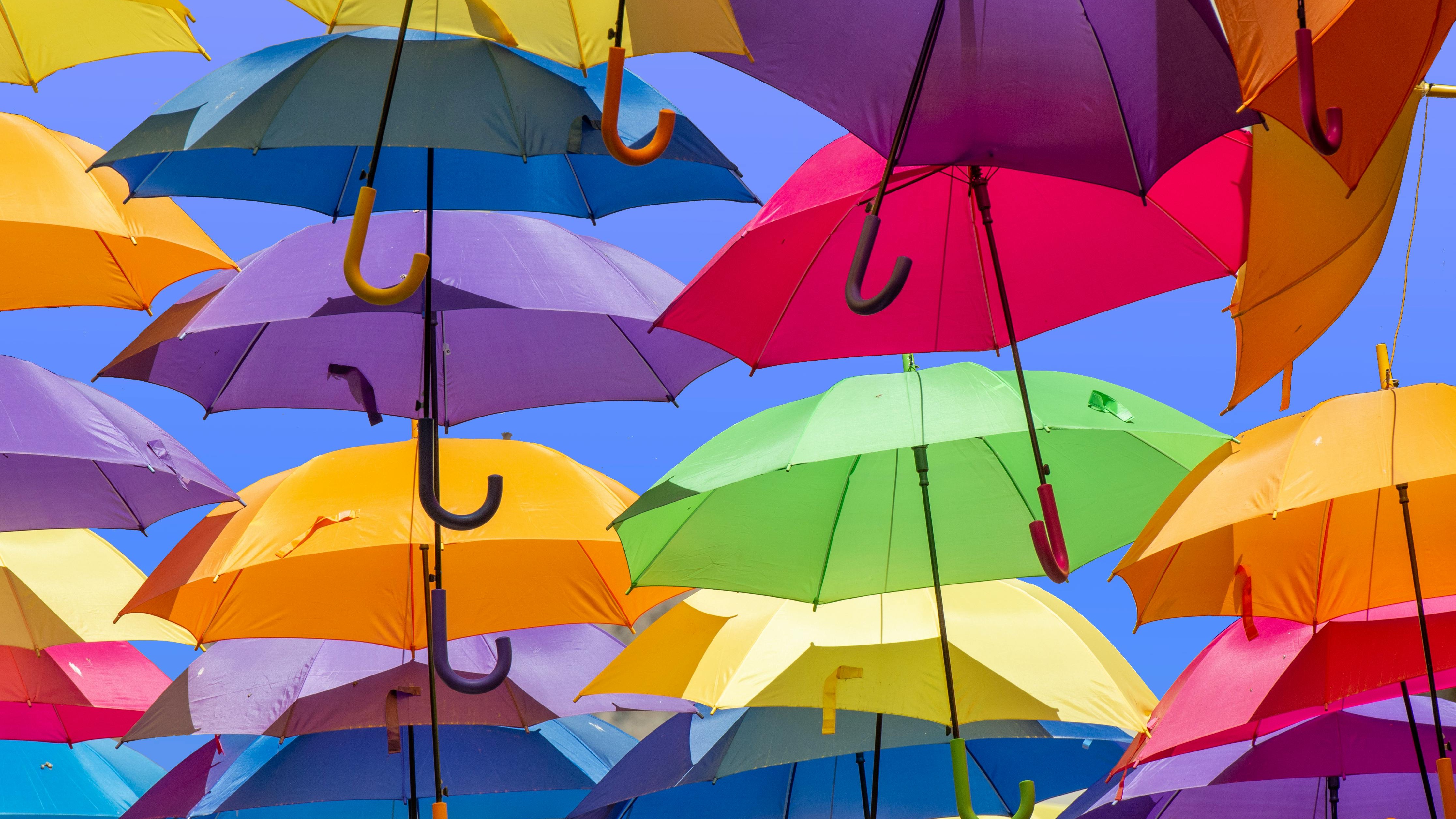 Cultural festival in San Antonio with colorful performer and child.