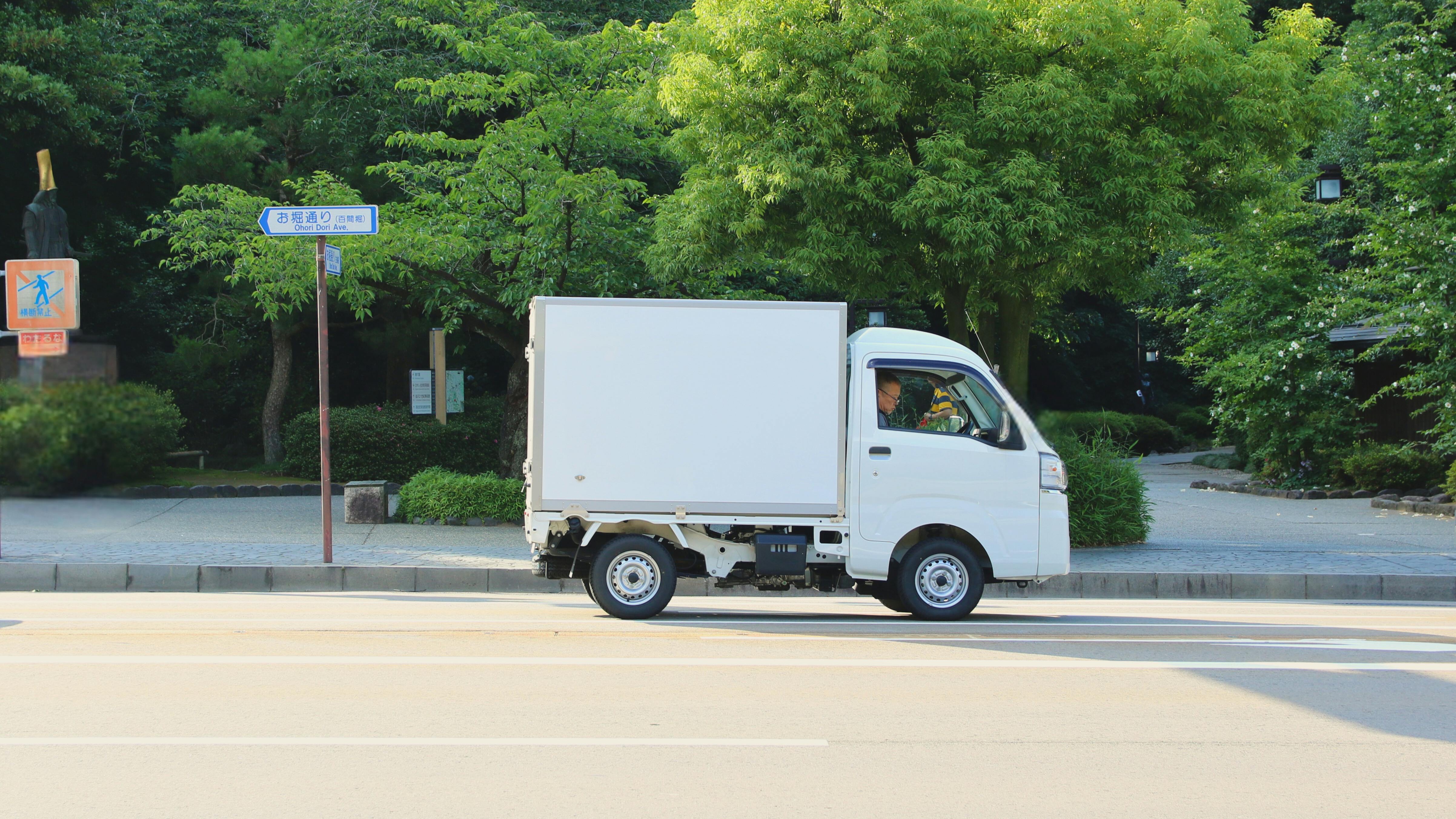 PODS storage container in suburban neighborhood illustrating PODS cost breakdown.