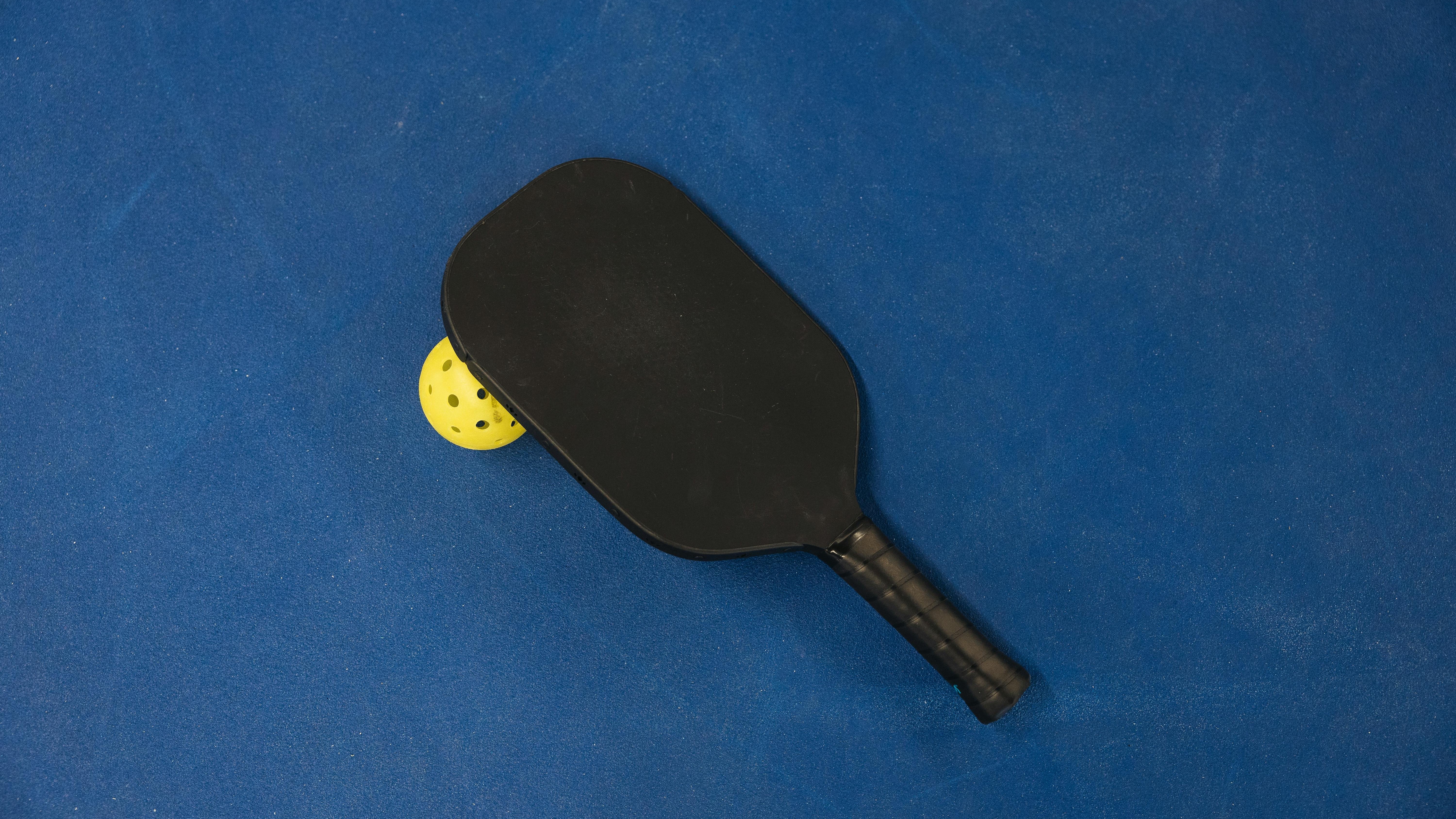Valor in Action: Air Force veteran plays pickleball in park.