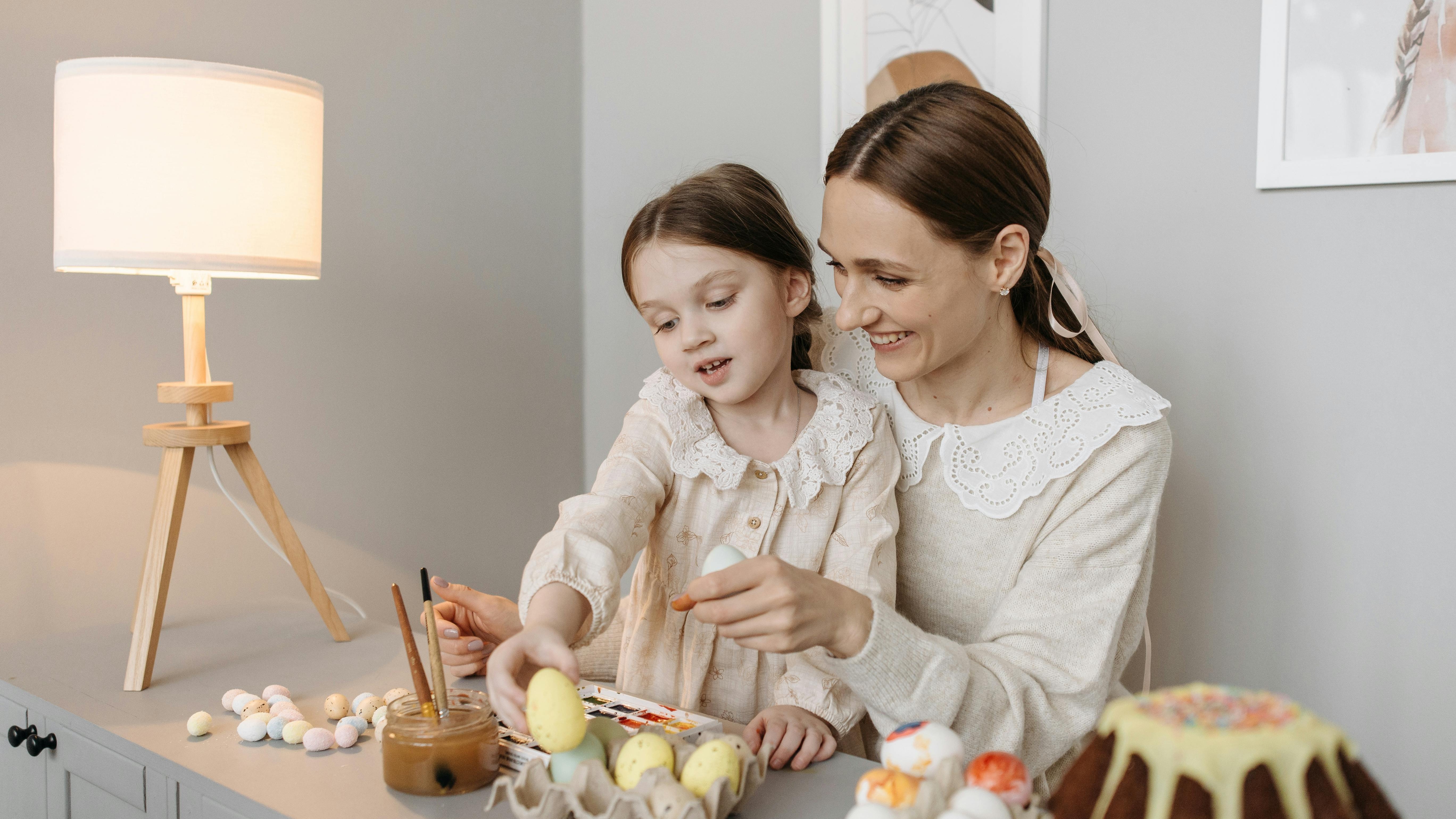 Kids engaging in arts and crafts activities at a workshop.