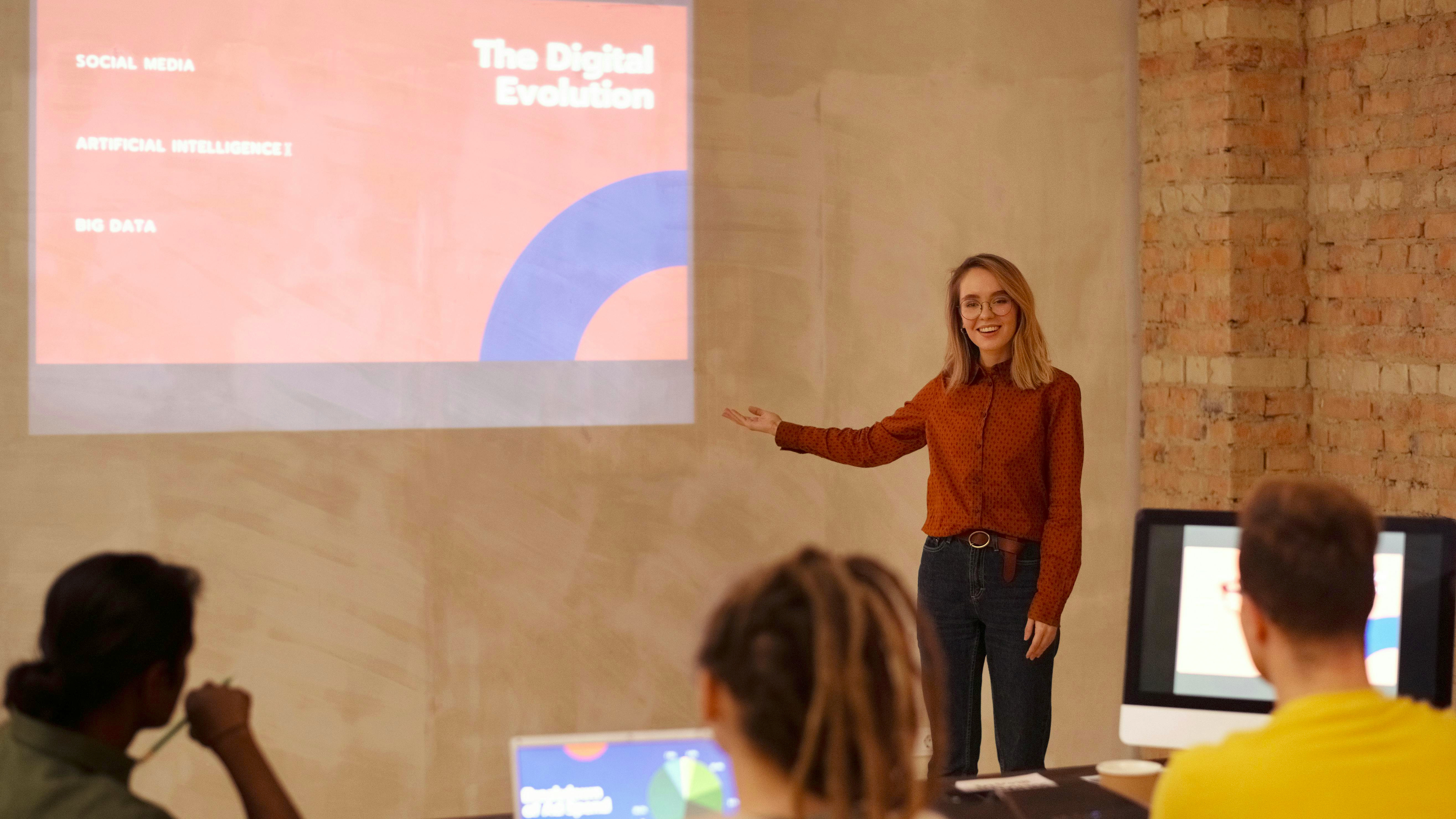 Modern architectural building facade with ministry sign in urban setting