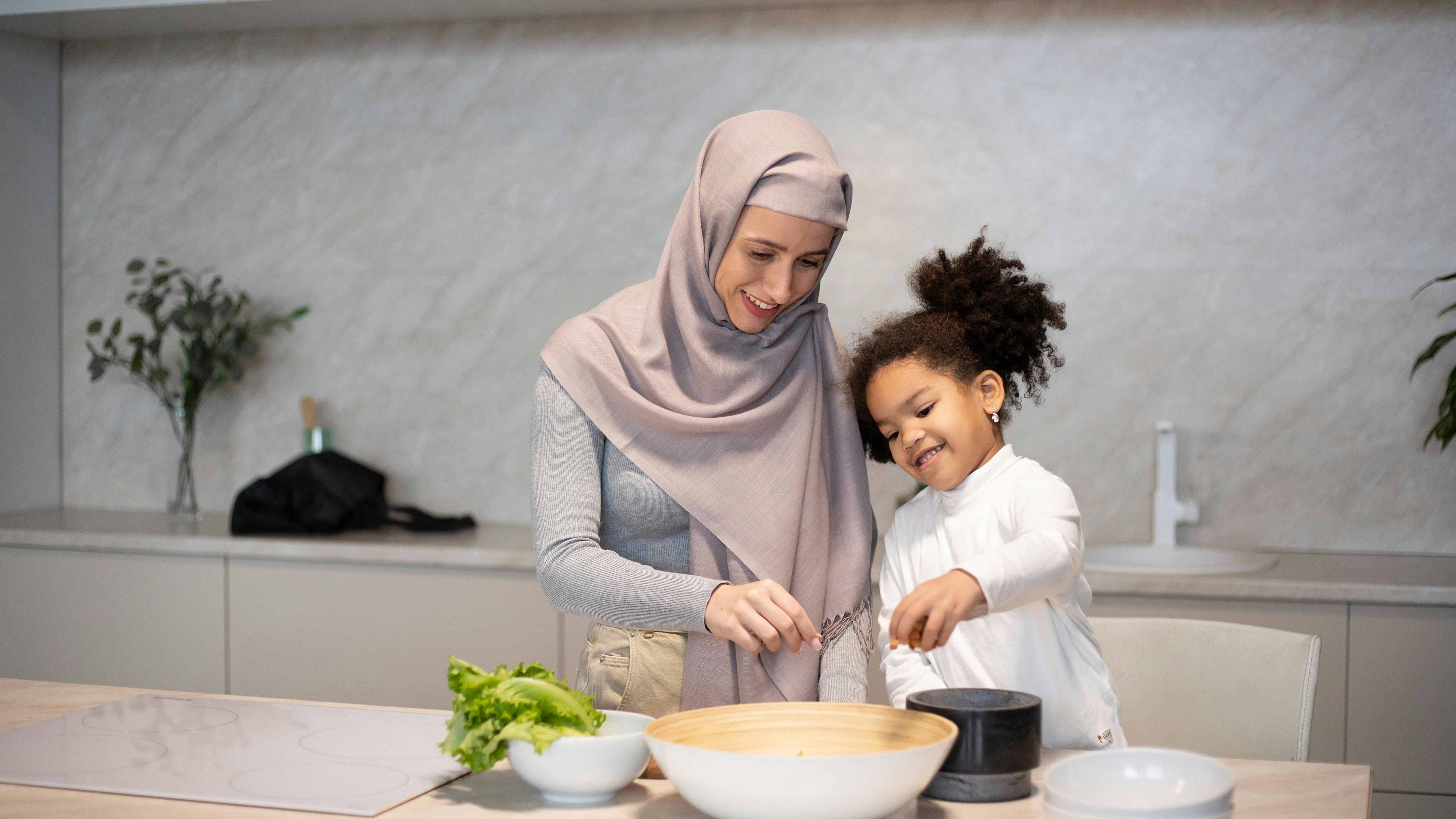 Multicultural family gatherings during Eid ul-Adha celebrations.