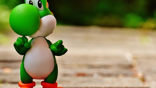 Vibrant fantasy trio of heroic characters in a whimsical world, related to Nintendo trademark renewal.