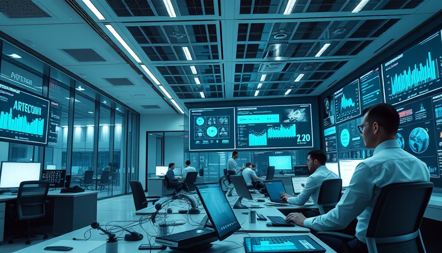 AI-enhanced office boosting workplace productivity.
