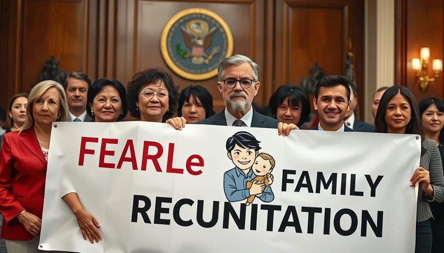 Protest sign highlighting immigration policies impacting economy.