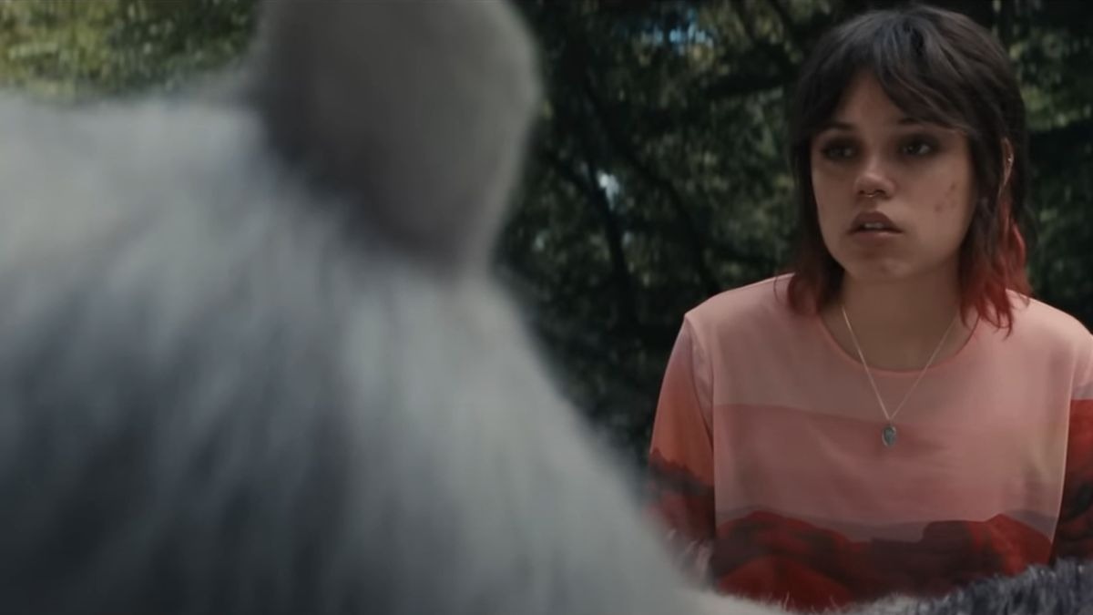 Emotional encounter in 'Death of a Unicorn' review scene.