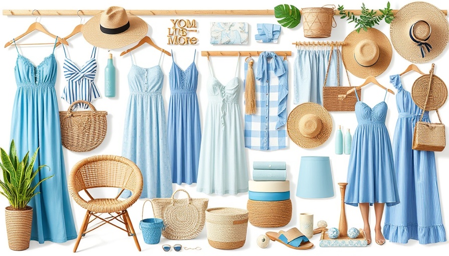 Stylish summer fashion and home decor for weekend sale alerts Omaha.