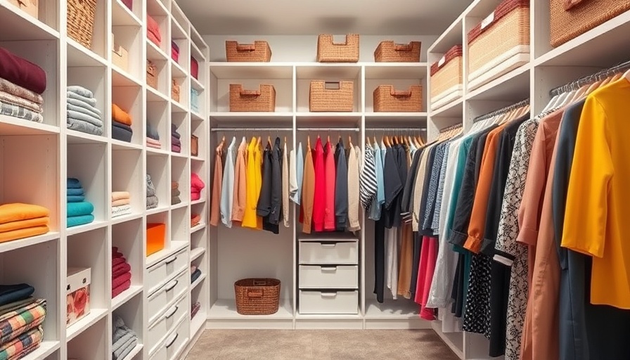 Maximize closet space in an organized, neat closet setup.