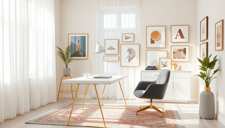 Feng Shui office ideas with elegant design, balancing decor, and natural light.