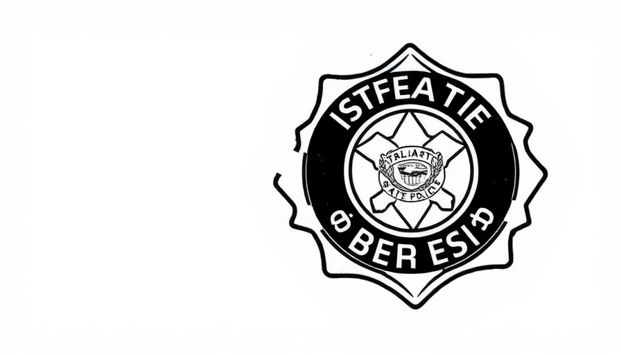 Idaho State Police emblem associated with Athol rollover accident.