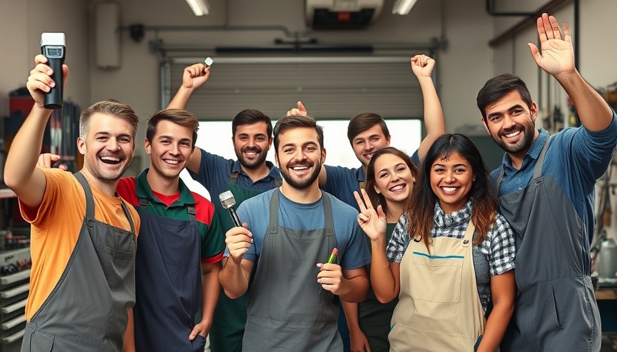 Celebration of diverse workforce strategies by mechanics.