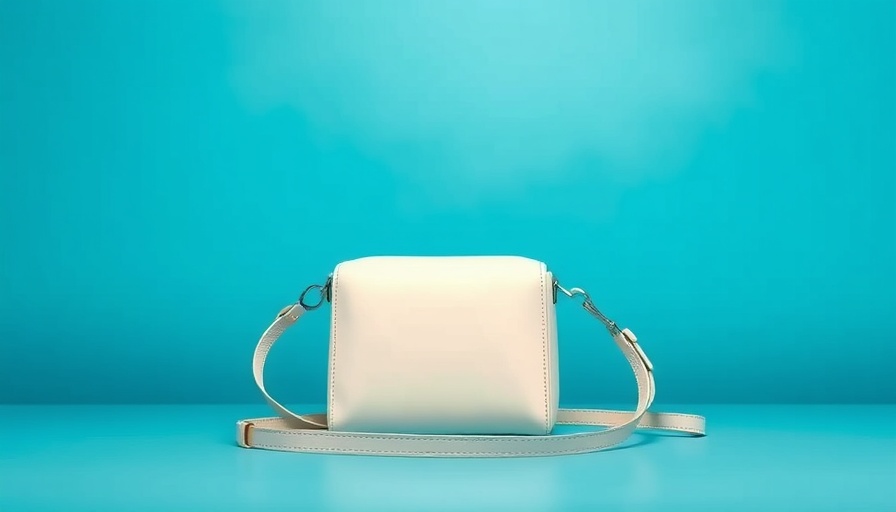 Stylish cream Kate Spade crossbody bag deal on a blue gradient.