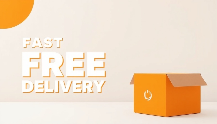 DIY home improvement on a budget ad banner with fast free delivery.