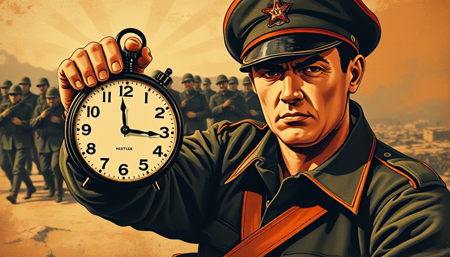 Friction’s Impact on Warfighting depicted in a WWII propaganda style.