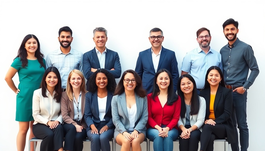 Inclusion and Diversity at Gilead Sciences: Diverse professionals smiling.