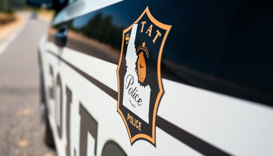 Idaho state police vehicle logo symbolizing enforcement.