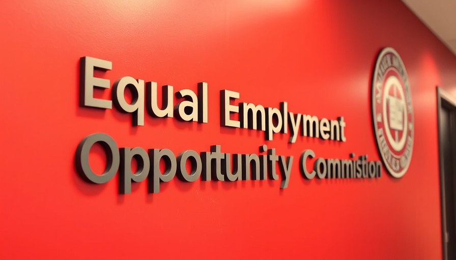 Religious accommodations in hiring: Equal Employment Opportunity Commission sign.