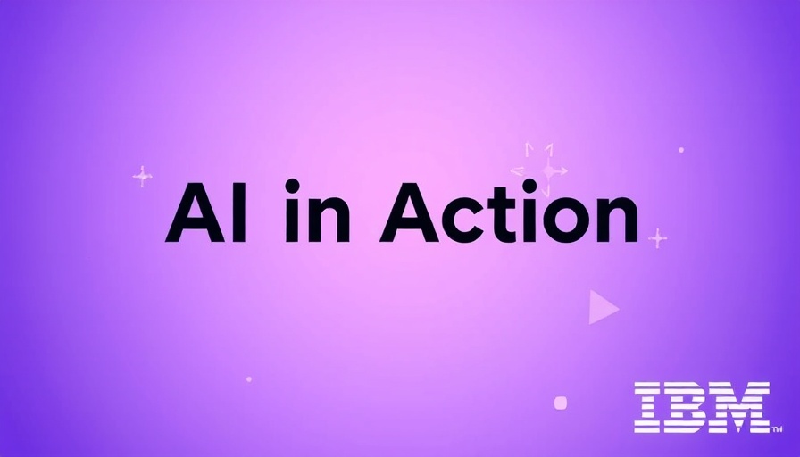 AI in Action podcast cover art featuring IBM logo.