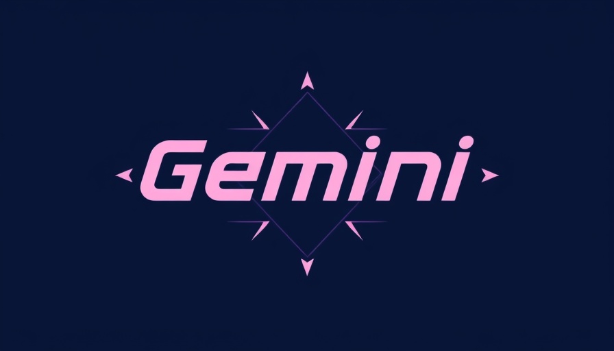 Stylized Gemini text with star shapes, automatic memory in AI.