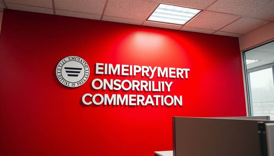 Equal Employment Opportunity Commission office wall highlighting employee performance.