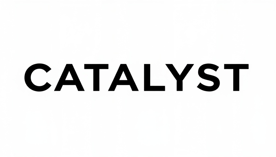 'CATALYST' logo for ERG news 2025