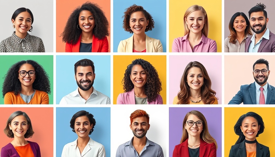 Inclusion and Diversity at Gilead Sciences: Diverse professionals in colorful frames.