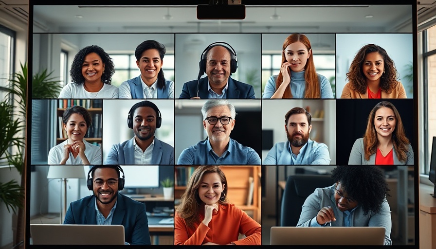 Virtual meeting of diverse professionals discussing DEI Leadership and ERG Engagement.