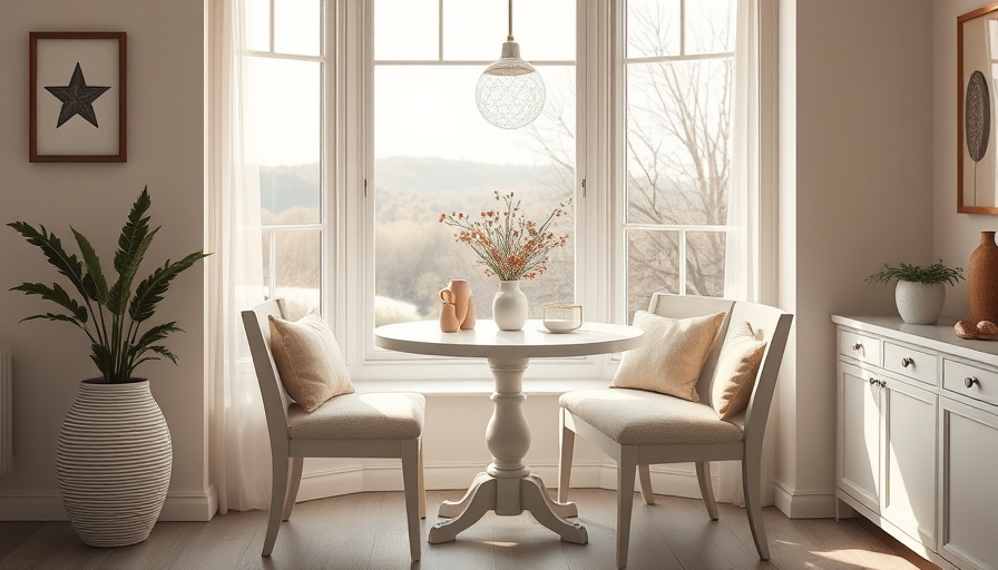 Modern home trends Omaha: bright dining nook with minimalist decor.