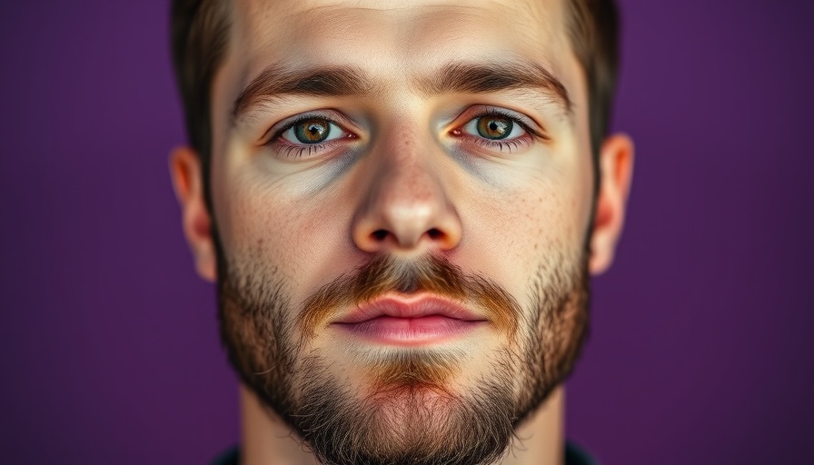 AI slop cultural renaissance portrait with purple background.