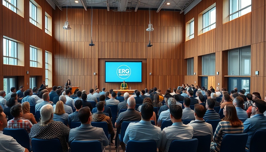 Employee Resource Groups at Penn State University summit with attendees in a conference room.